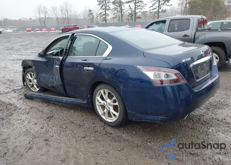 2013 Nissan Maxima 3.5 S z USA, uszkodzony, nr VIN 1N4AA5AP7DC811279